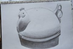 <b>第五十六幅·公鸡蒸蛋器</b>